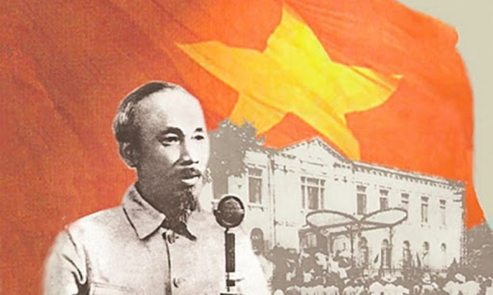 Chủ tịch Hồ Chí Minh đọc Tuyên ngôn Độc lập